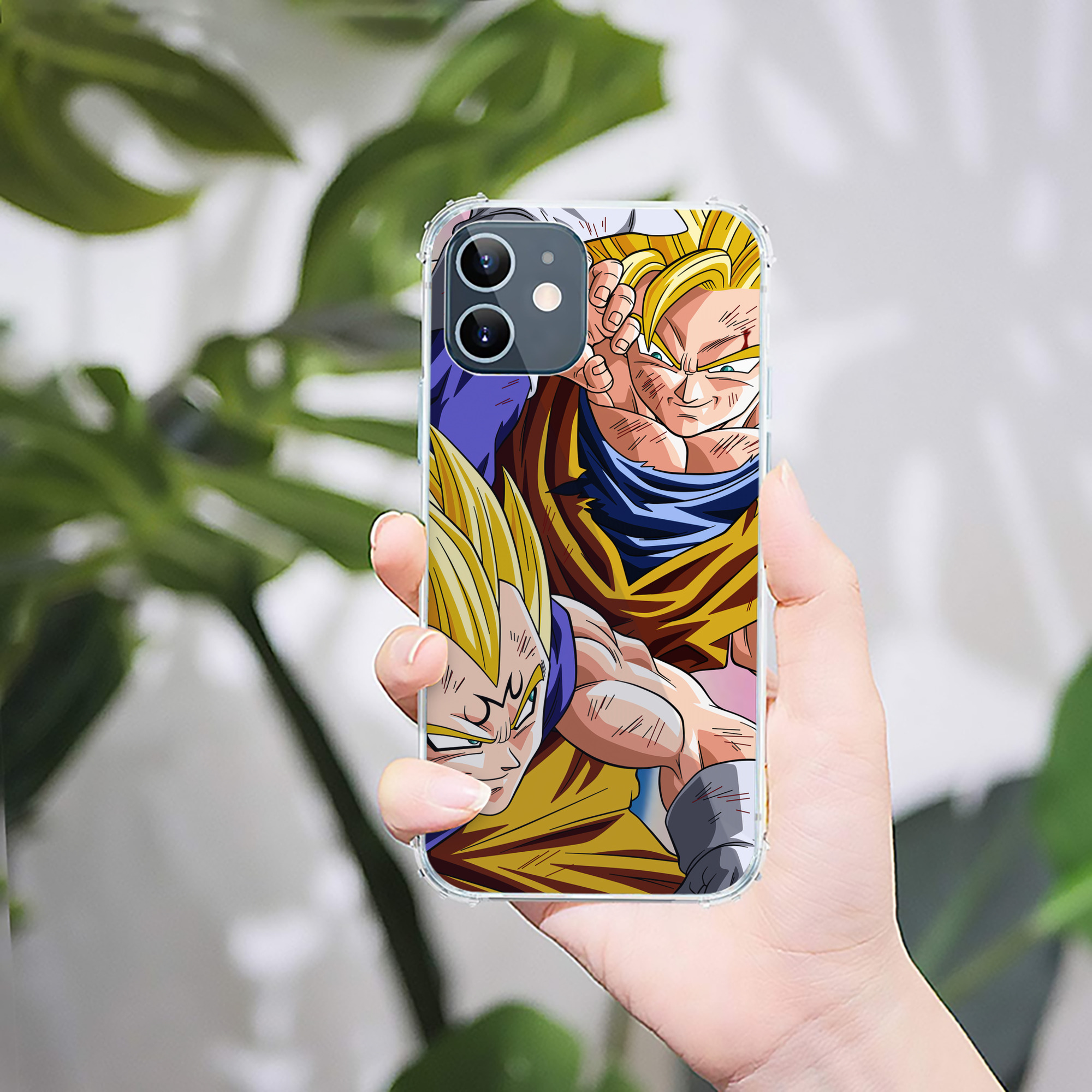 （画像用） ドラゴンボール DRAGON BALL 【iPhone 12シリーズ対応】透明スマホケース（クリアソフトケース）